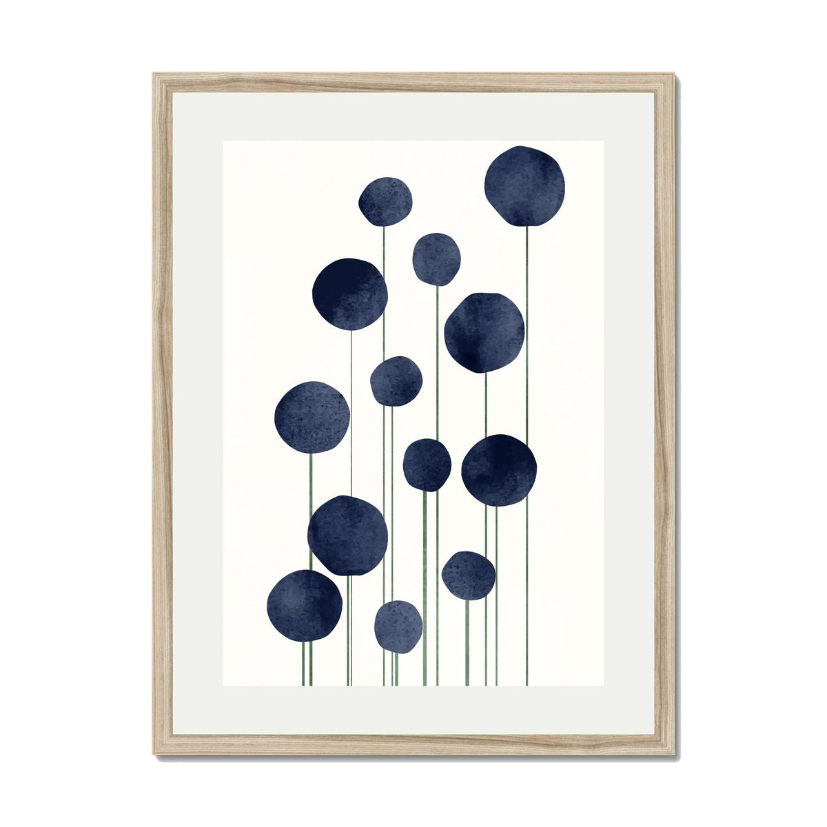 Bayberry Curve Floral Wall Art Print — gallery image 64