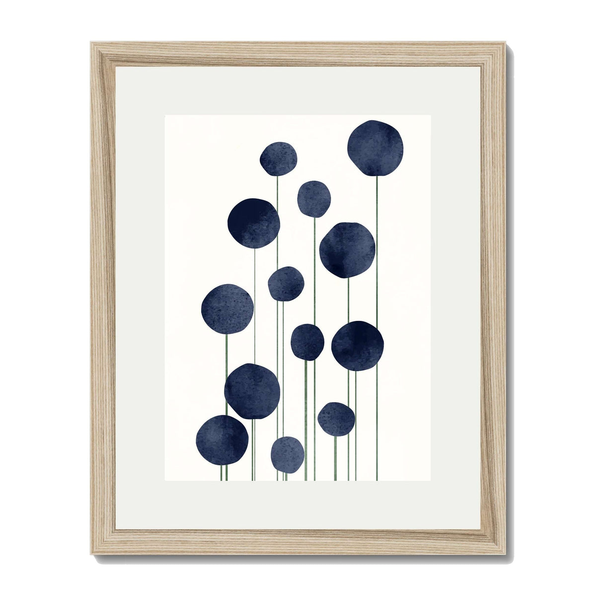 Bayberry Curve Floral Wall Art Print — gallery image 62