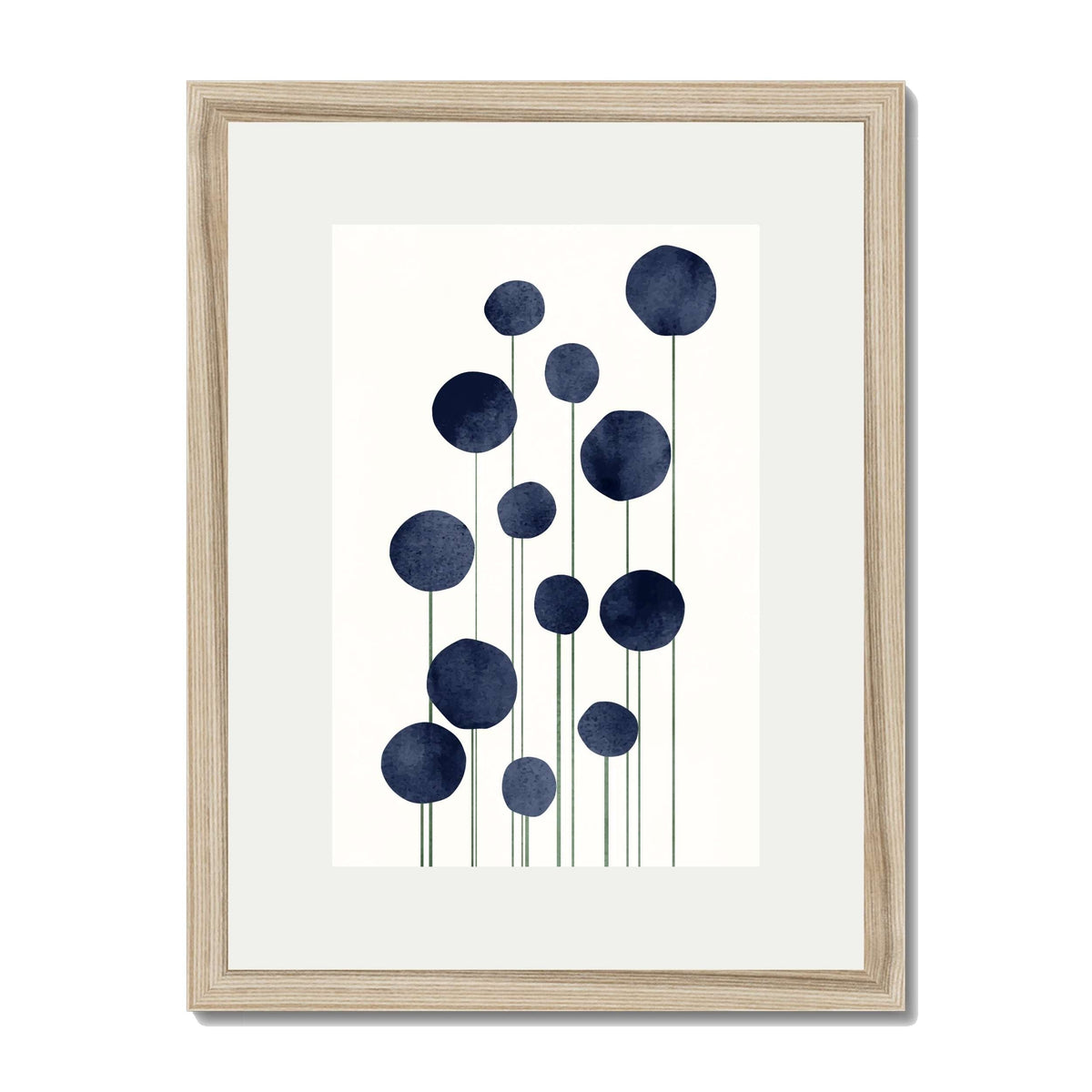 Bayberry Curve Floral Wall Art Print — gallery image 63