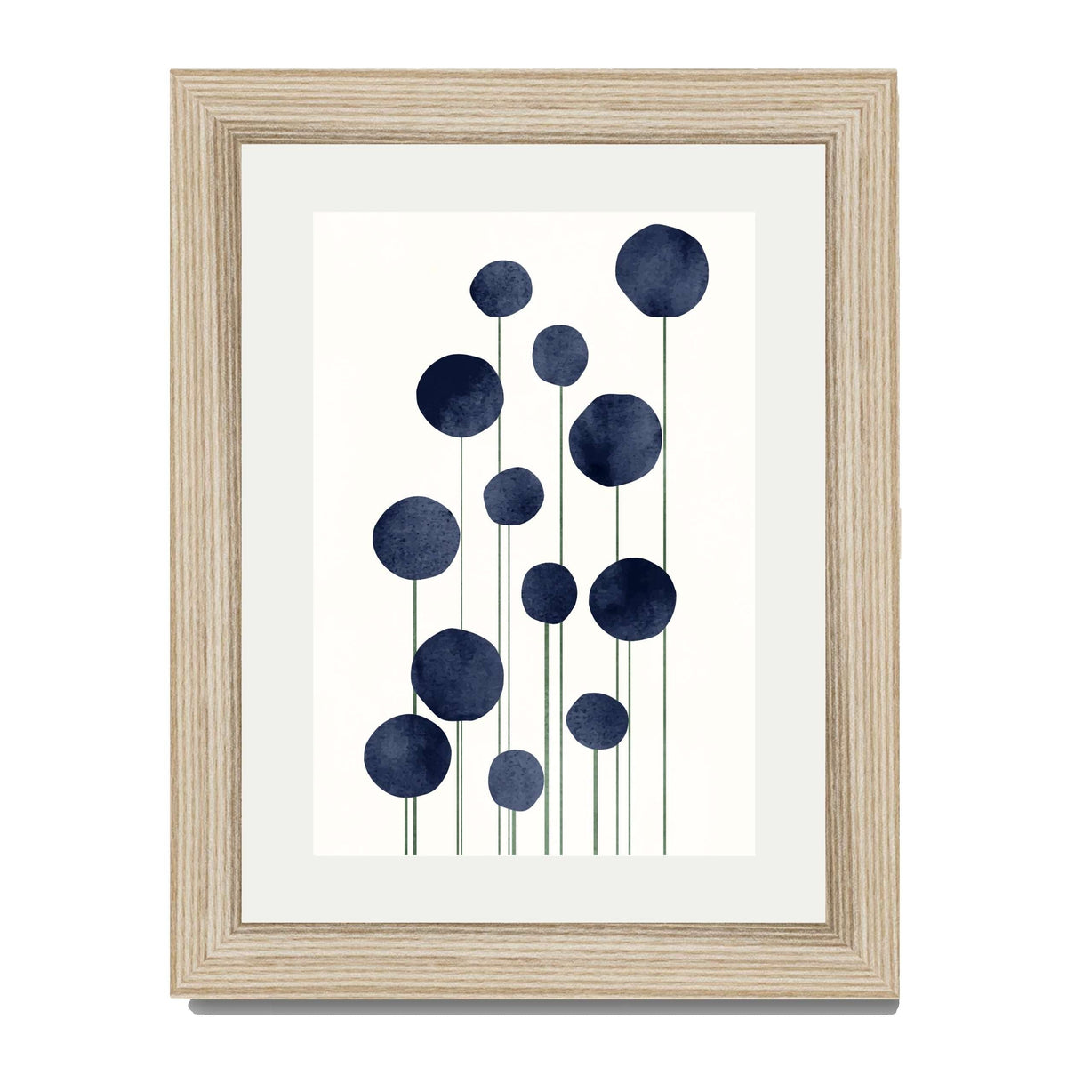 Bayberry Curve Floral Wall Art Print — gallery image 61
