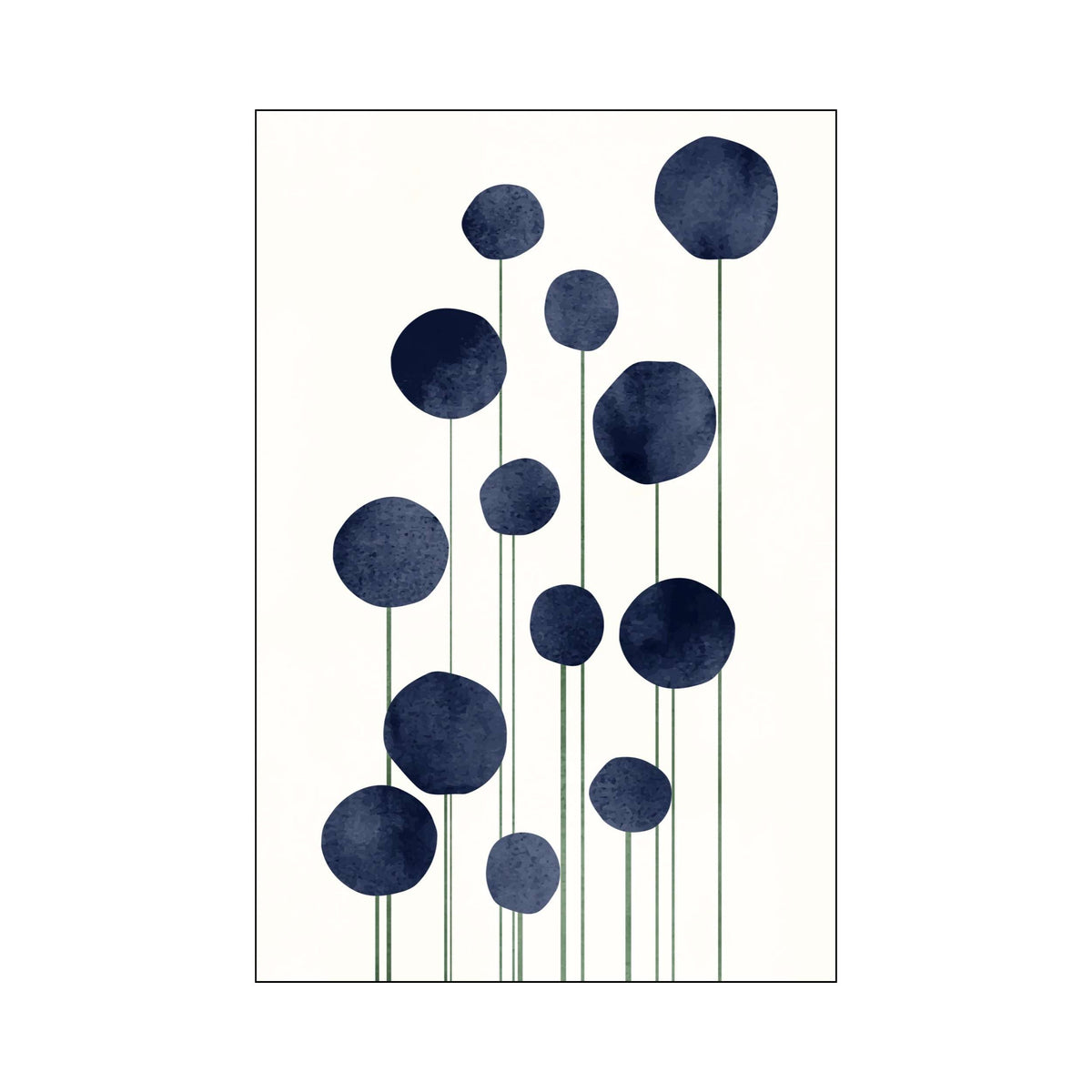 Bayberry Curve Floral Wall Art Print — gallery image 68
