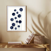 Bayberry Curve Floral Wall Art Print — gallery image 2