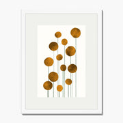 Laurelwood Curve Floral Wall Art Print — gallery image 1