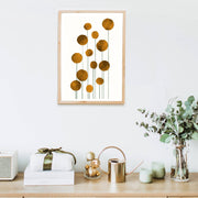 Laurelwood Curve Floral Wall Art Print — gallery image 3