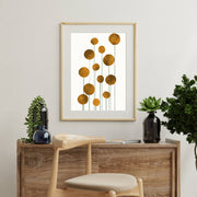 Laurelwood Curve Floral Wall Art Print — gallery image 14