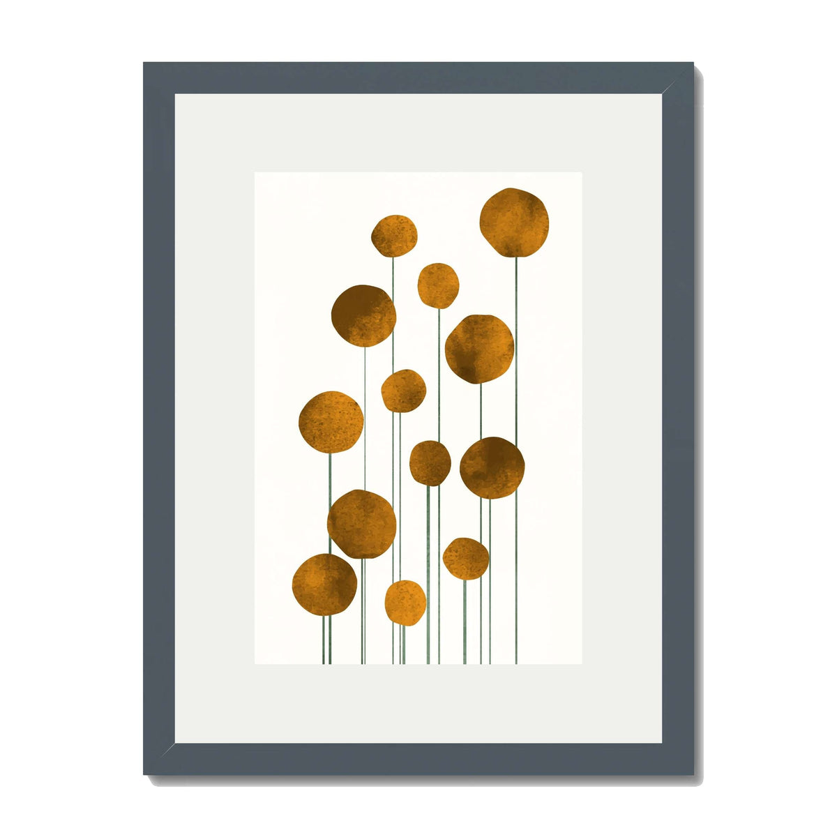 Laurelwood Curve Floral Wall Art Print — gallery image 28