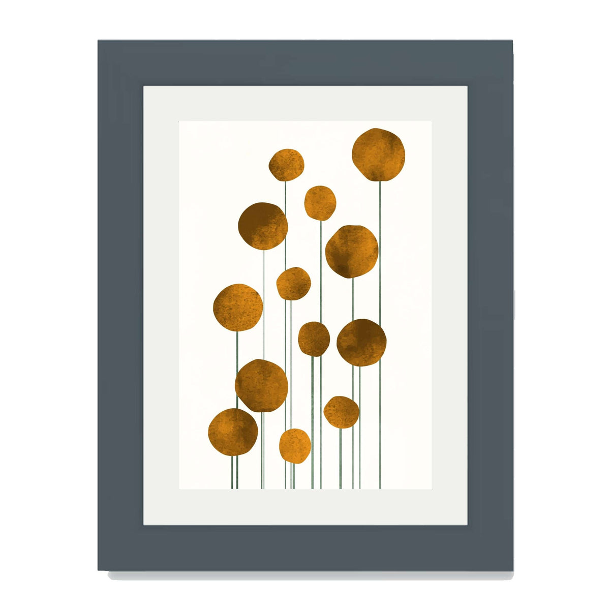 Laurelwood Curve Floral Wall Art Print — gallery image 26