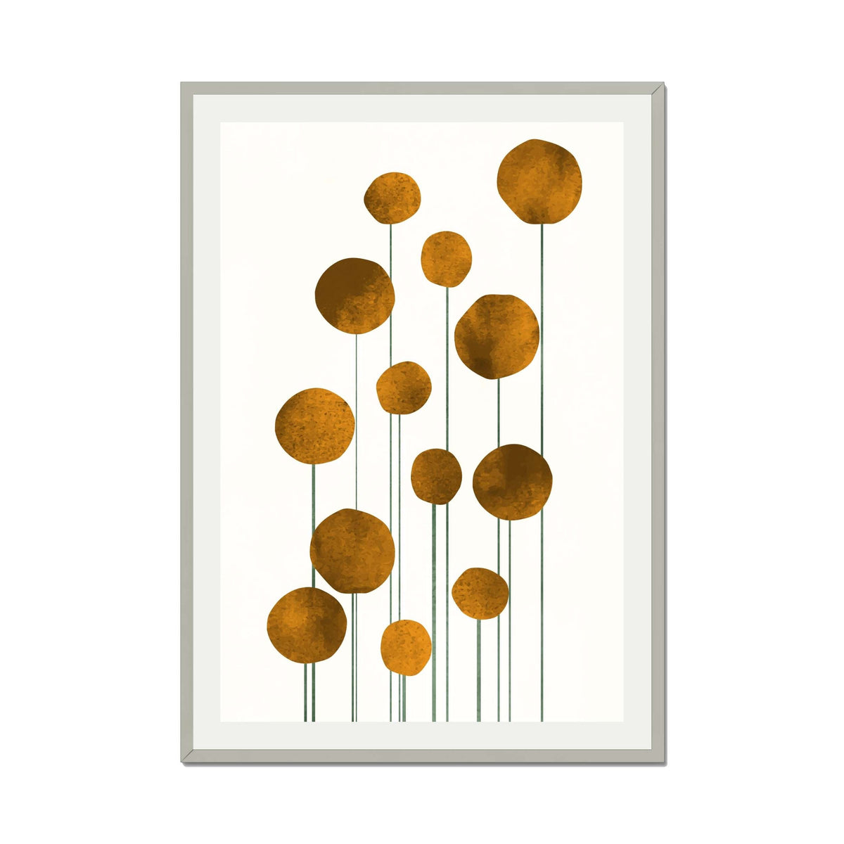 Laurelwood Curve Floral Wall Art Print — gallery image 37