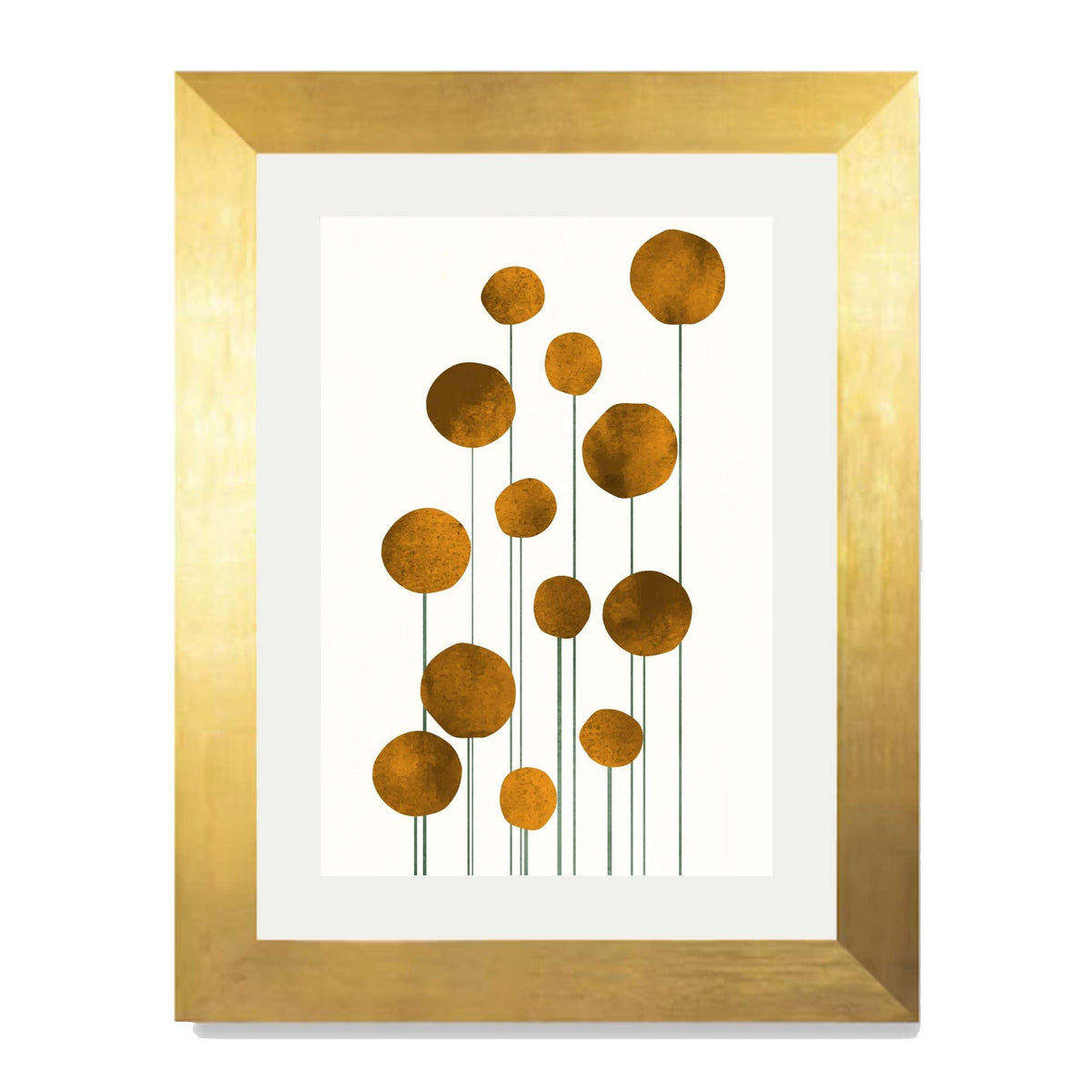 Laurelwood Curve Floral Wall Art Print — gallery image 30