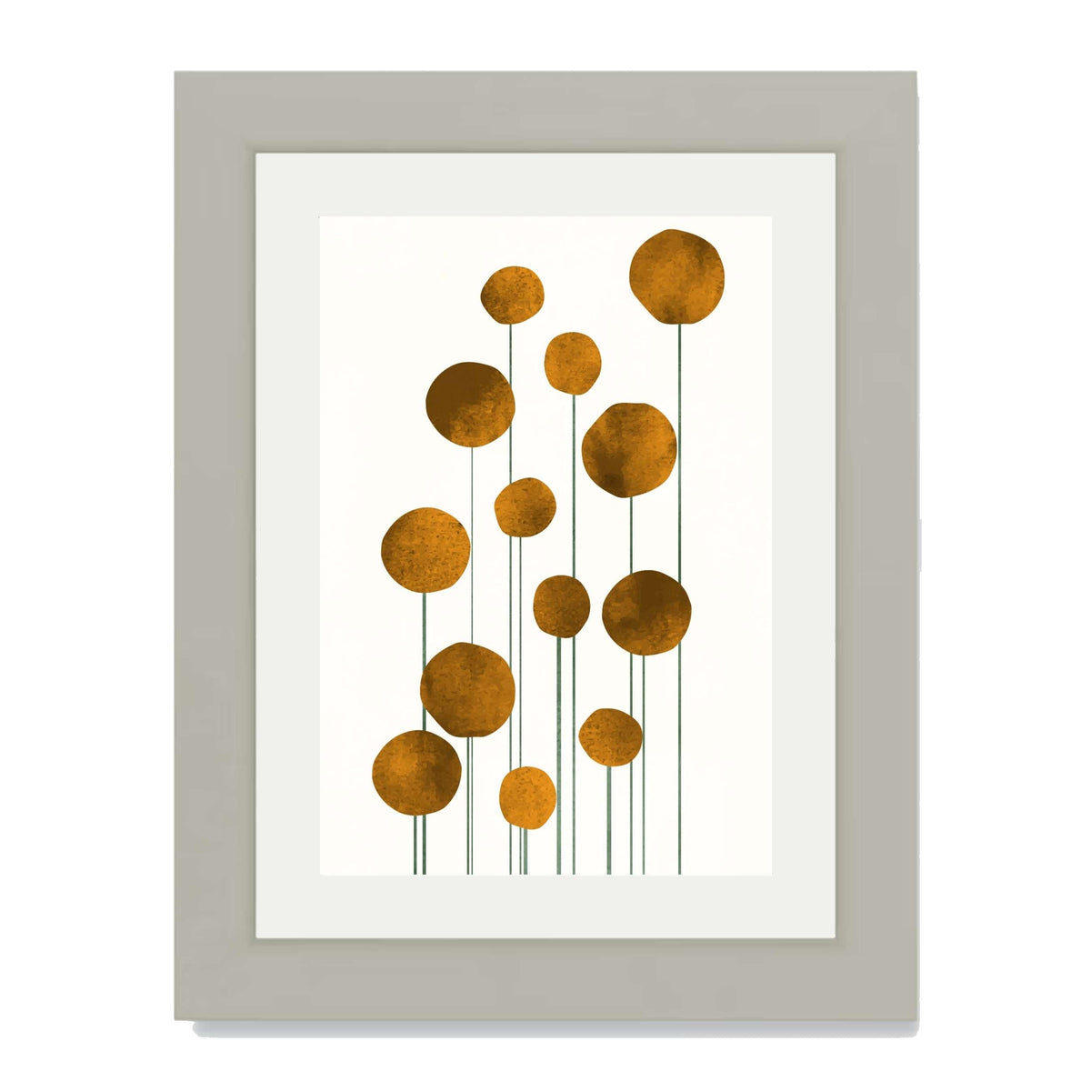 Laurelwood Curve Floral Wall Art Print — gallery image 34