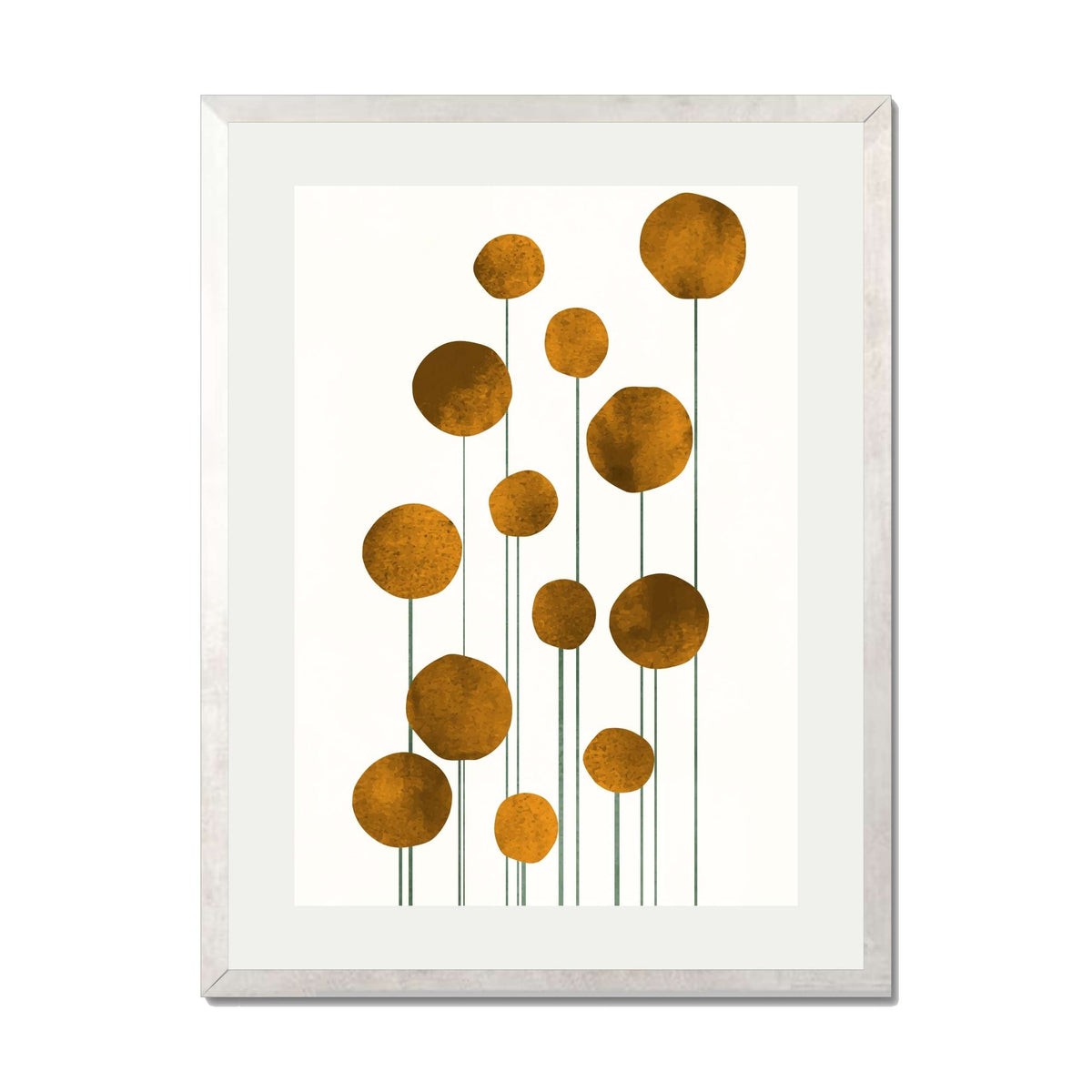 Laurelwood Curve Floral Wall Art Print — gallery image 41