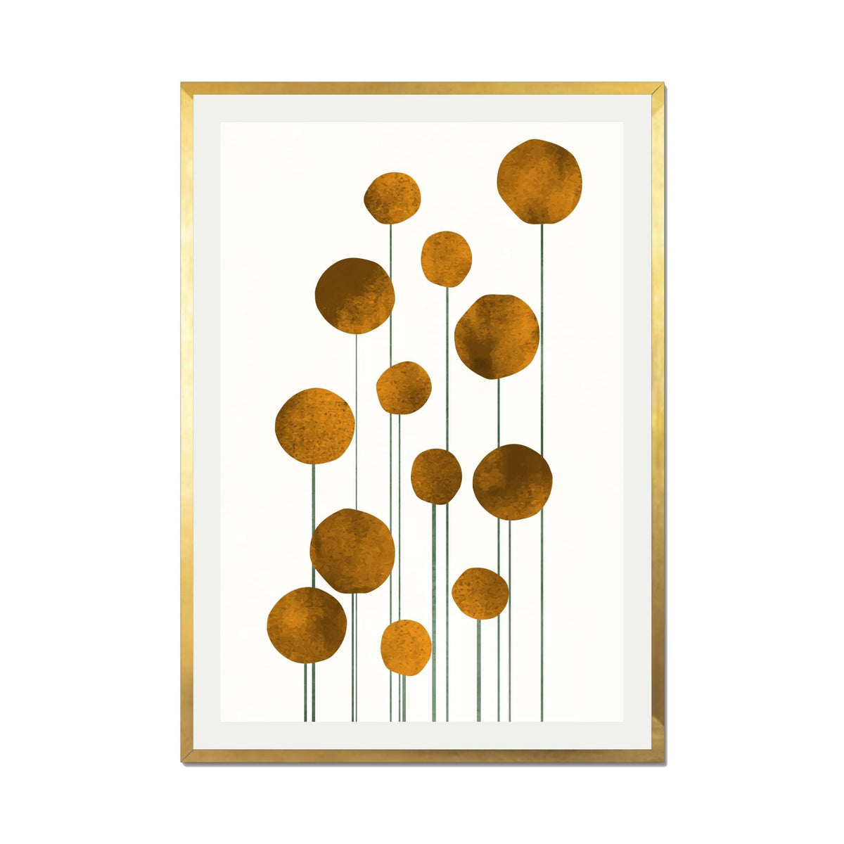 Laurelwood Curve Floral Wall Art Print — gallery image 33