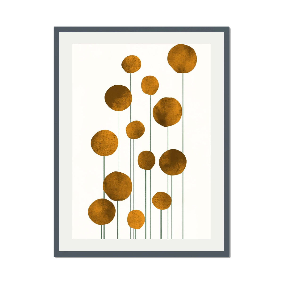 Laurelwood Curve Floral Wall Art Print — gallery image 29