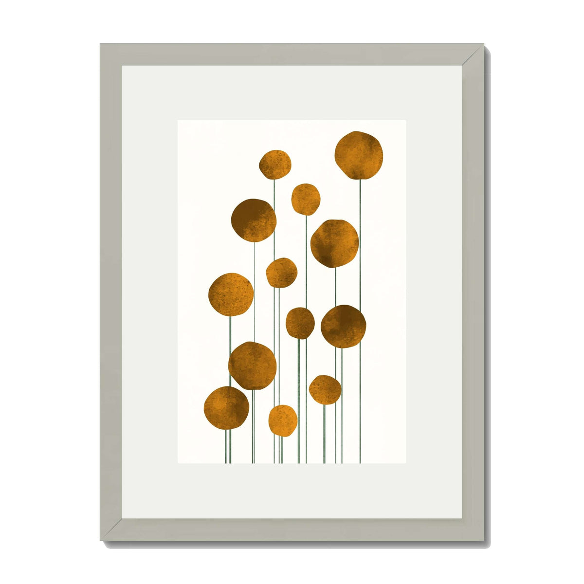 Laurelwood Curve Floral Wall Art Print — gallery image 36