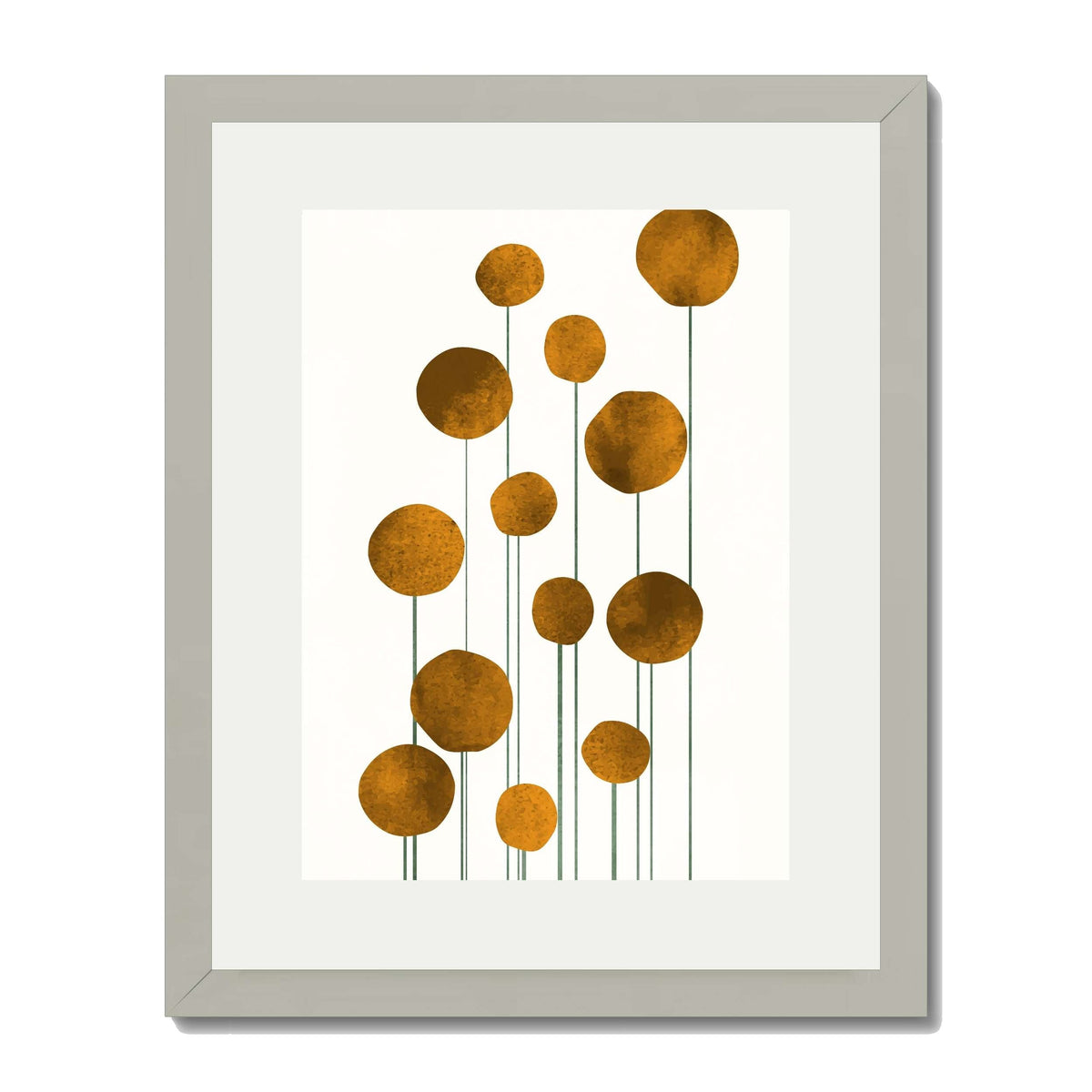 Laurelwood Curve Floral Wall Art Print — gallery image 35