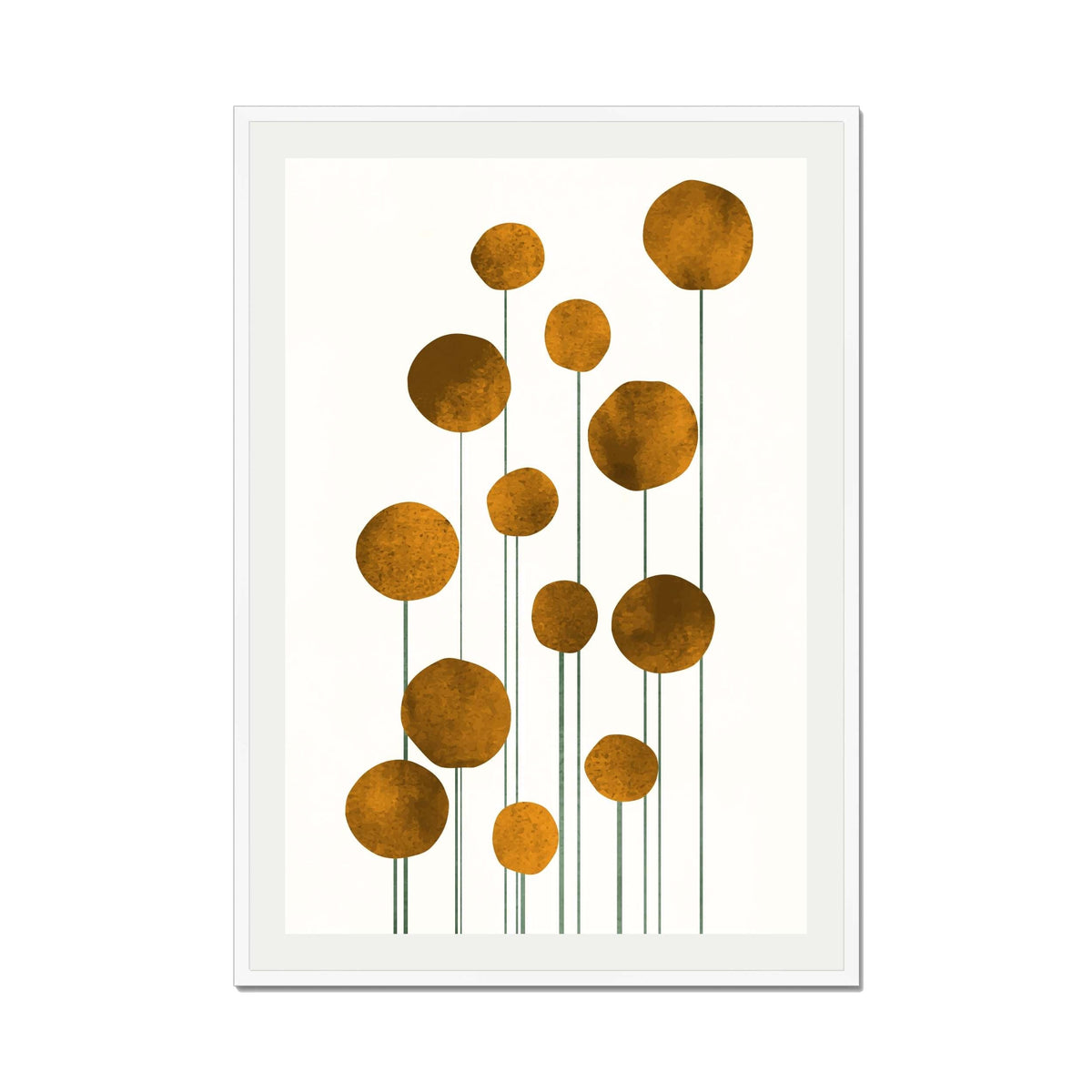 Laurelwood Curve Floral Wall Art Print — gallery image 67