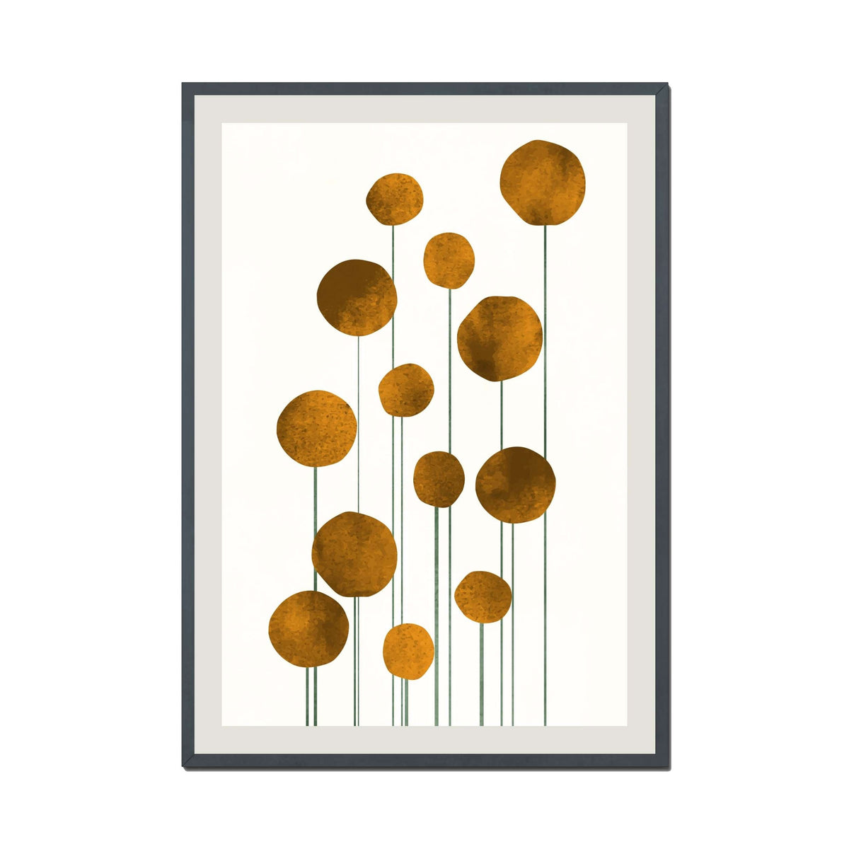 Laurelwood Curve Floral Wall Art Print — gallery image 51