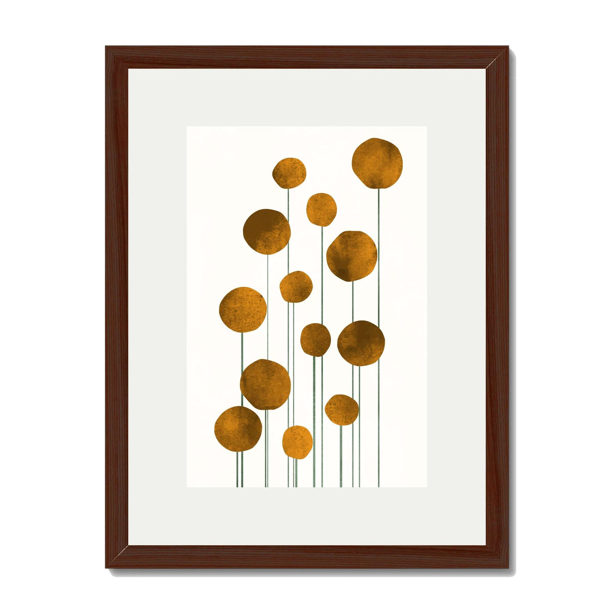Laurelwood Curve Floral Wall Art Print — gallery image 47