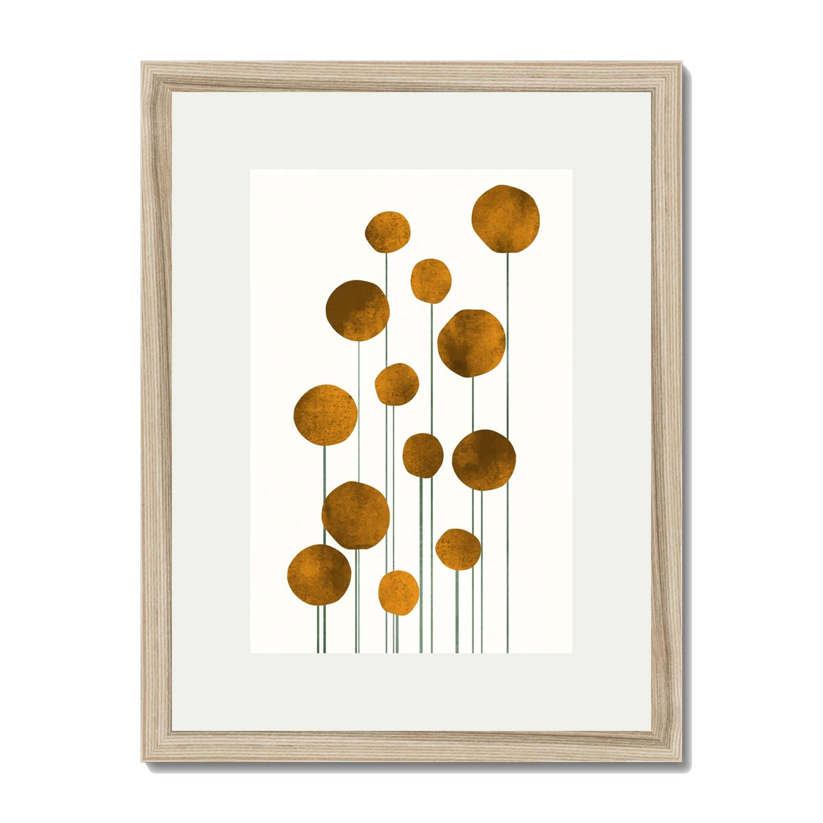 Laurelwood Curve Floral Wall Art Print — gallery image 58