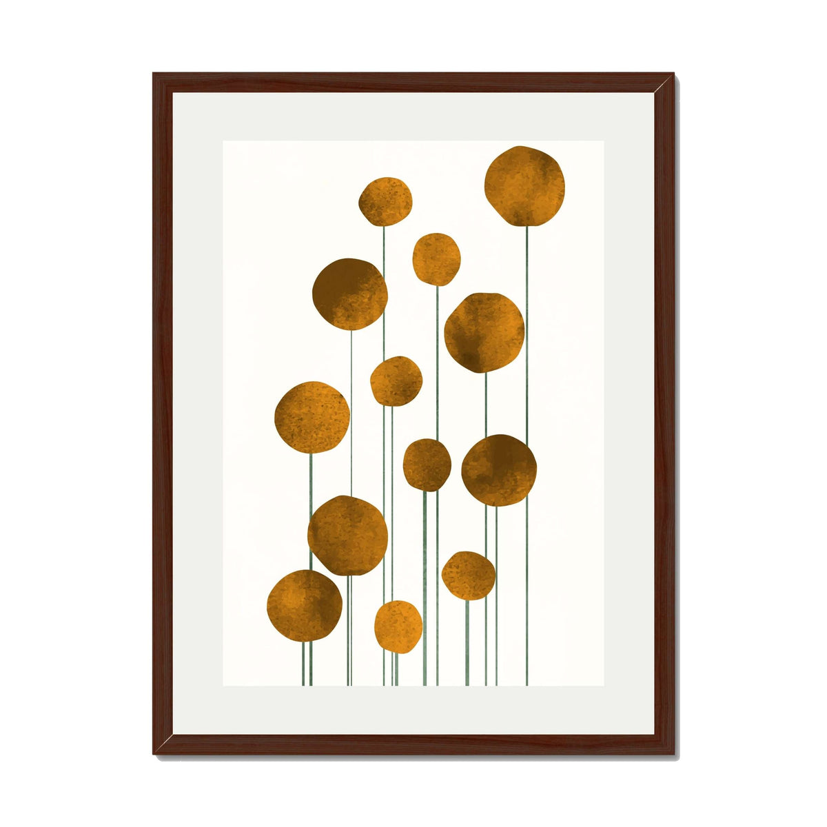 Laurelwood Curve Floral Wall Art Print — gallery image 48