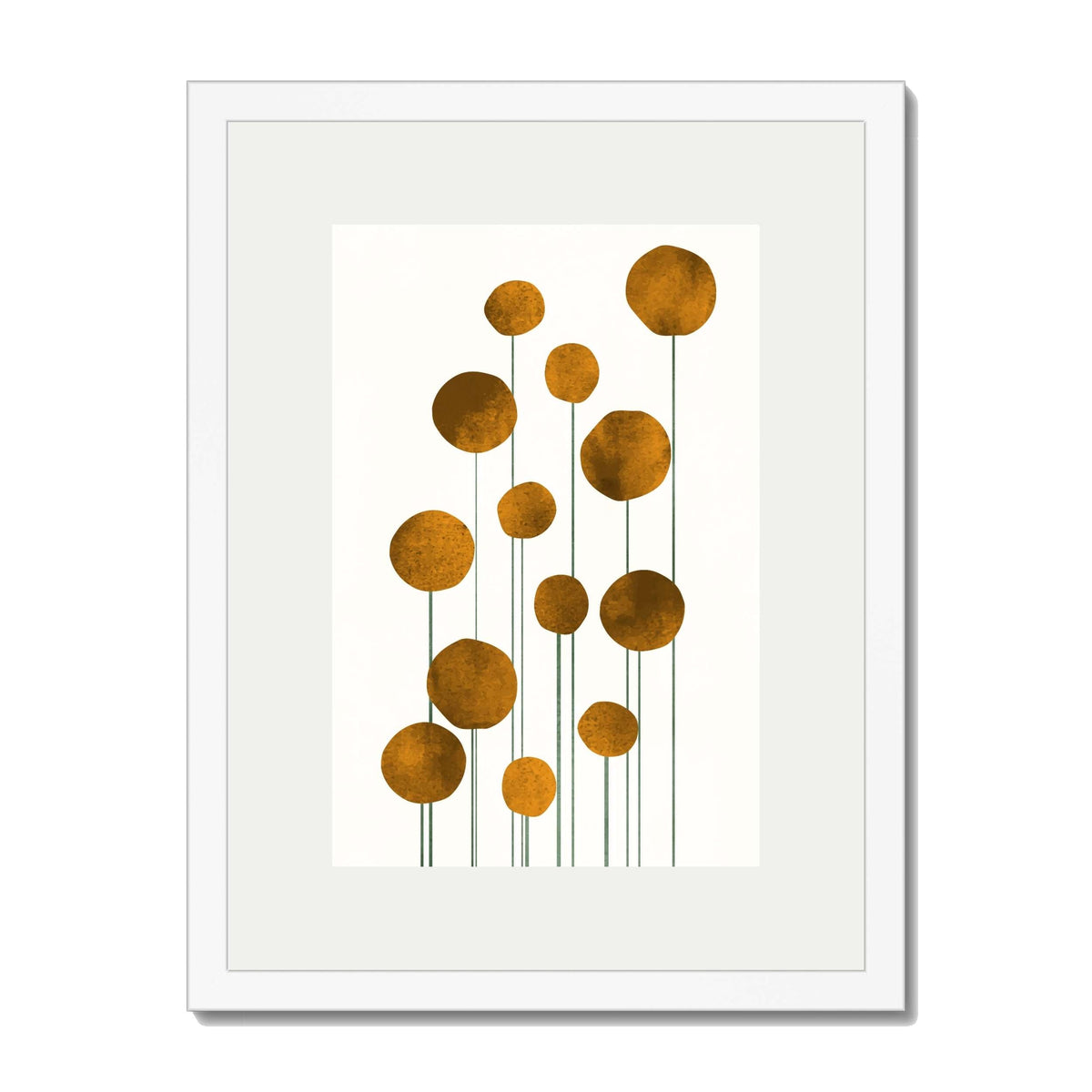 Laurelwood Curve Floral Wall Art Print — gallery image 65