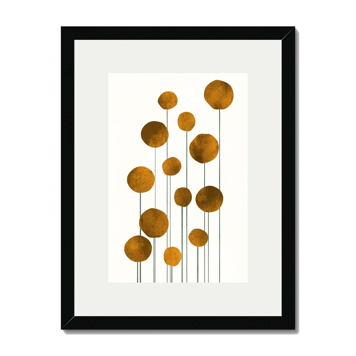 Laurelwood Curve Floral Wall Art Print — gallery image 45