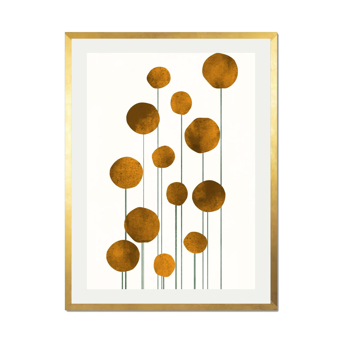 Laurelwood Curve Floral Wall Art Print — gallery image 53