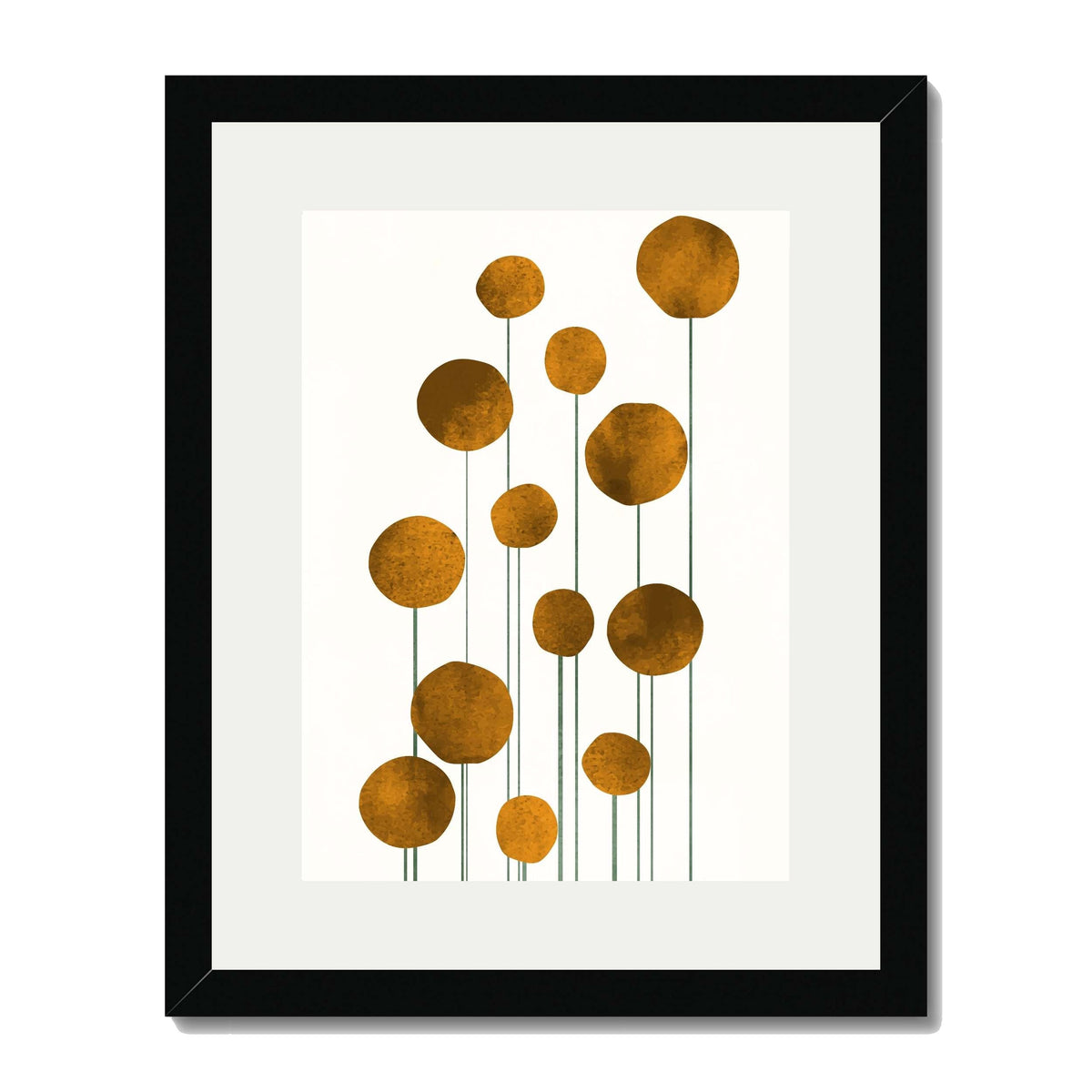 Laurelwood Curve Floral Wall Art Print — gallery image 44