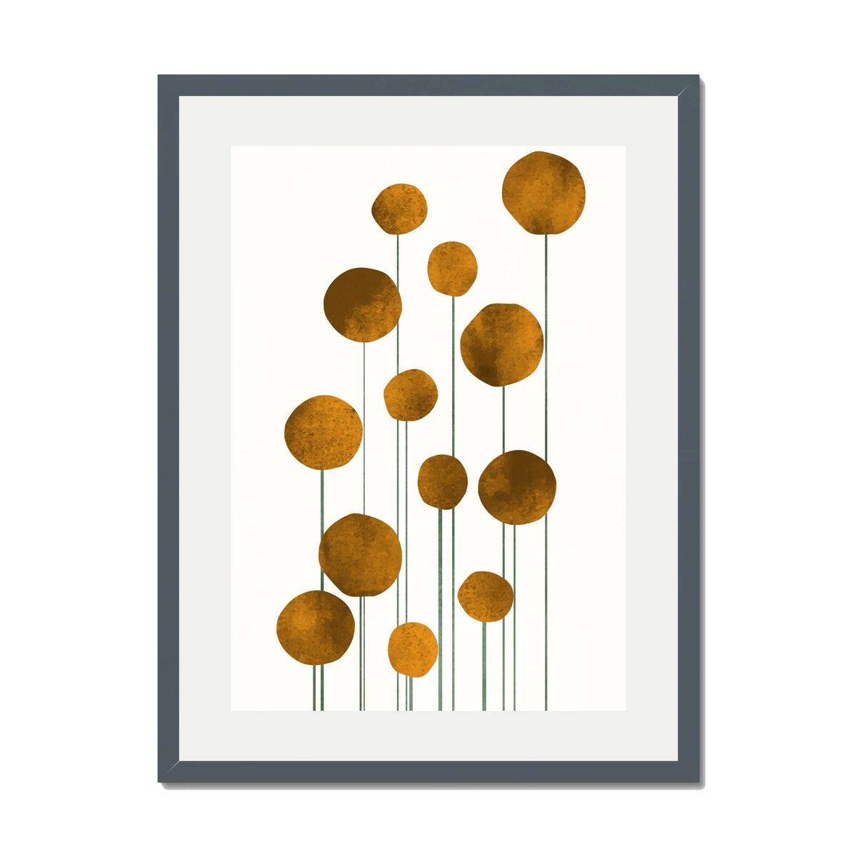 Laurelwood Curve Floral Wall Art Print — gallery image 50
