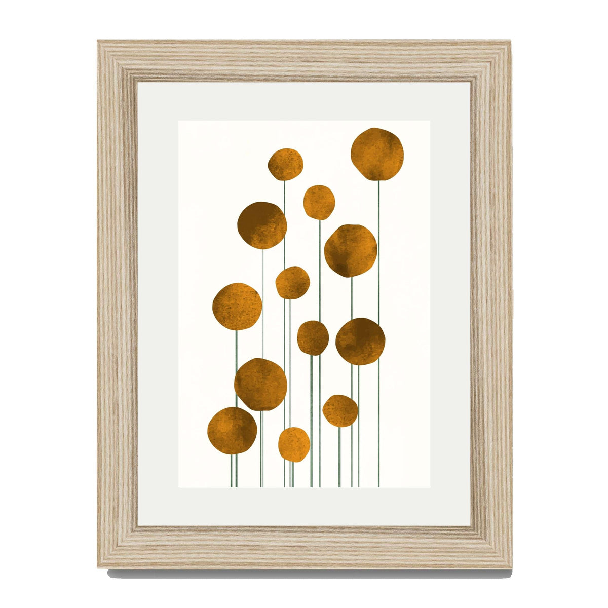 Laurelwood Curve Floral Wall Art Print — gallery image 56