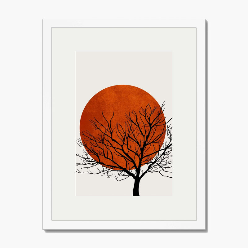 Redfern Curve Sun Wall Art Print — gallery image 1