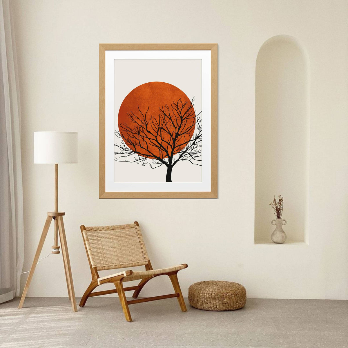 Redfern Curve Sun Wall Art Print — gallery image 6