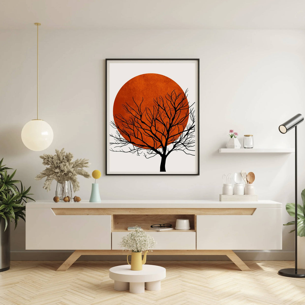 Redfern Curve Sun Wall Art Print — gallery image 9