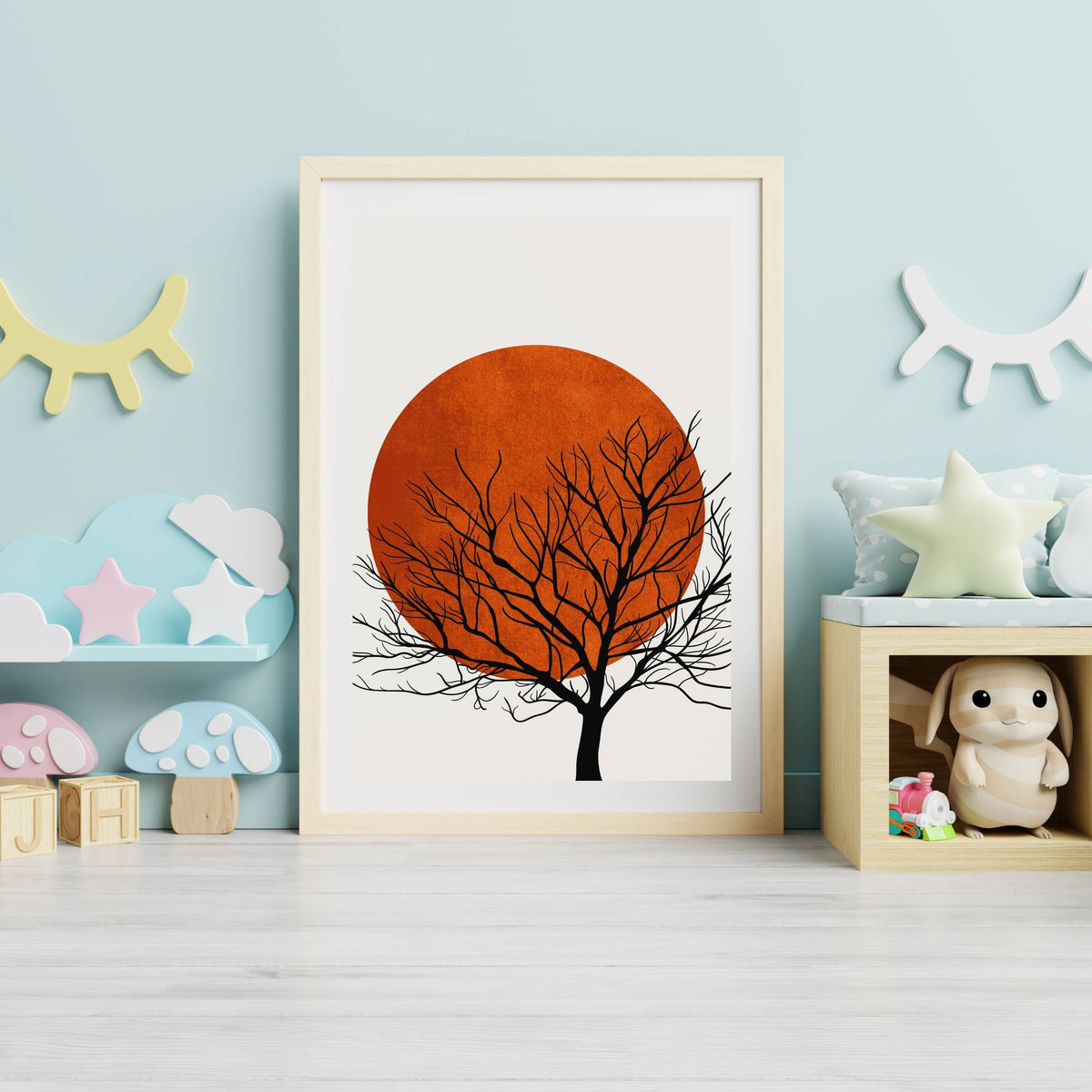 Redfern Curve Sun Wall Art Print — gallery image 17