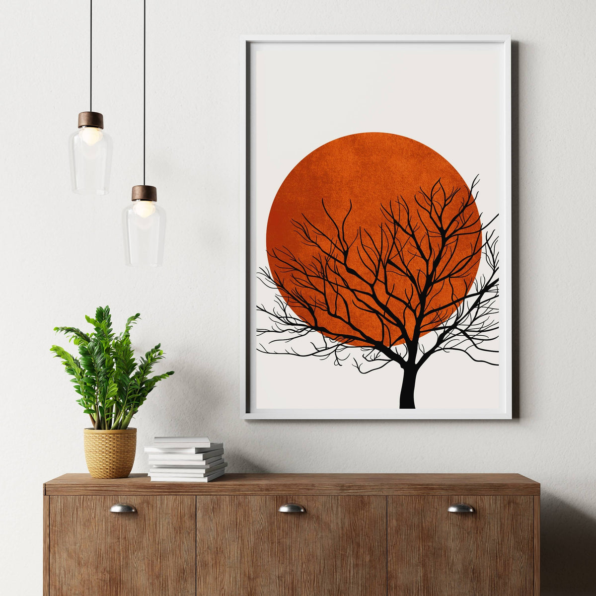 Redfern Curve Sun Wall Art Print — gallery image 4