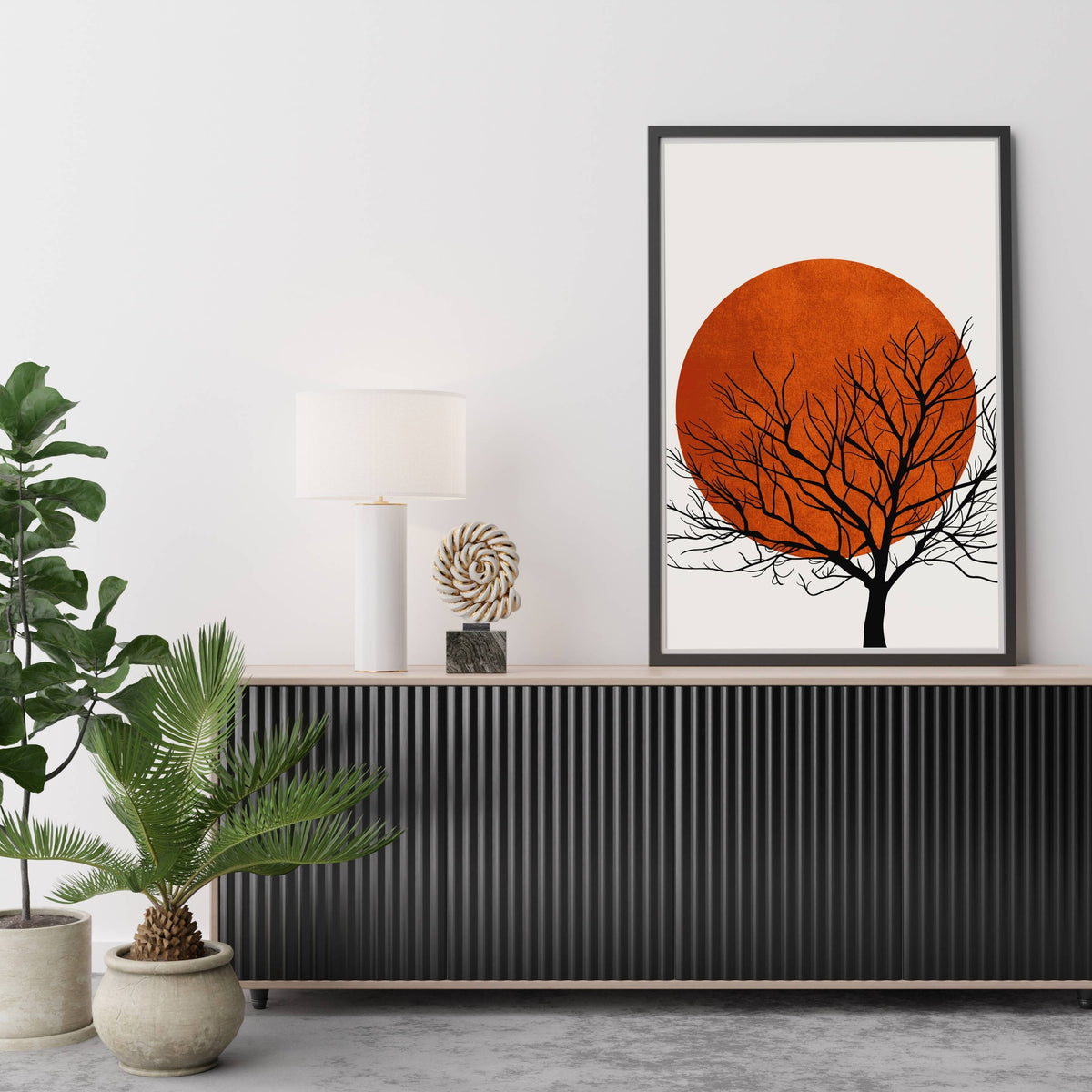 Redfern Curve Sun Wall Art Print — gallery image 15