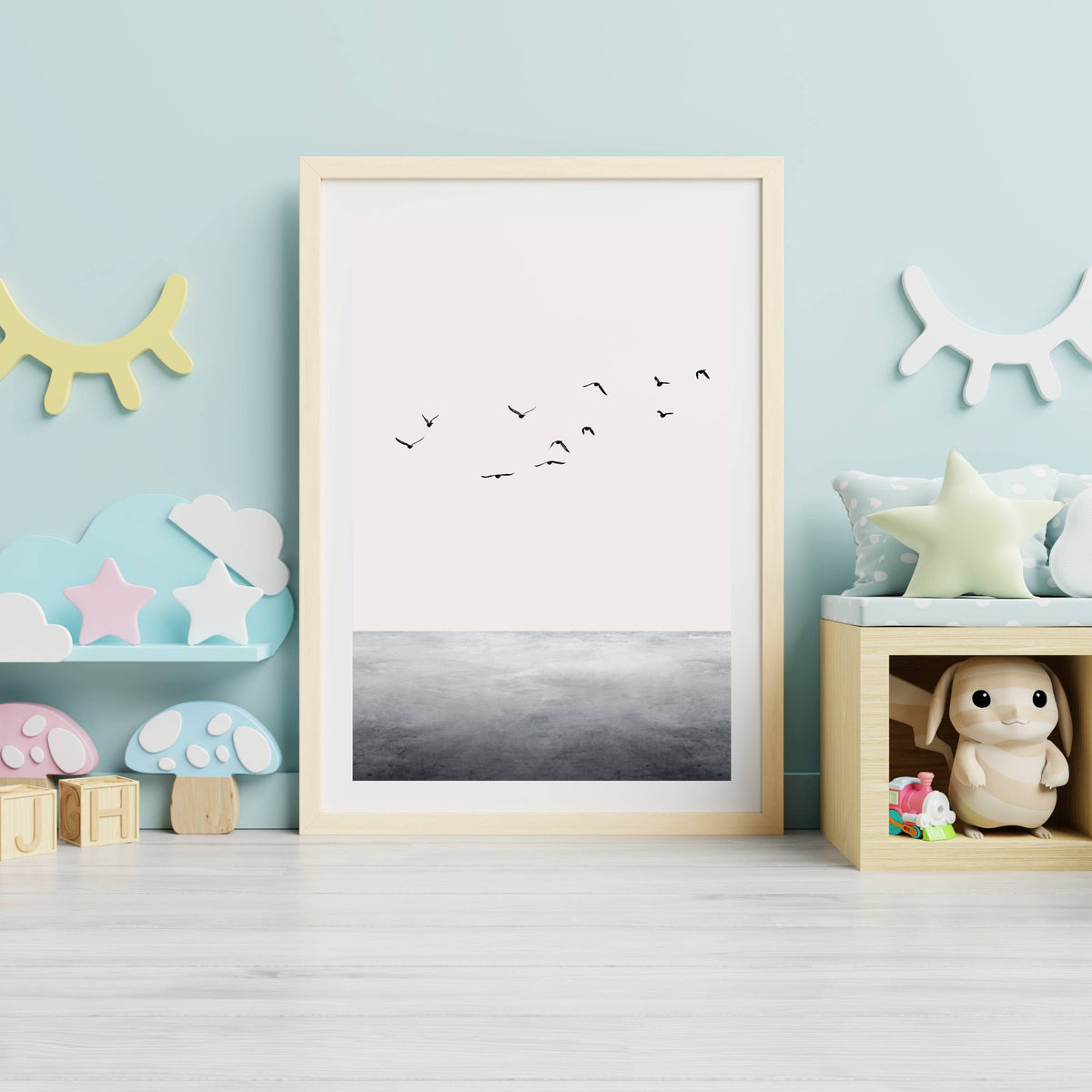 Kingsley Curve Bird Wall Art Print — gallery image 18