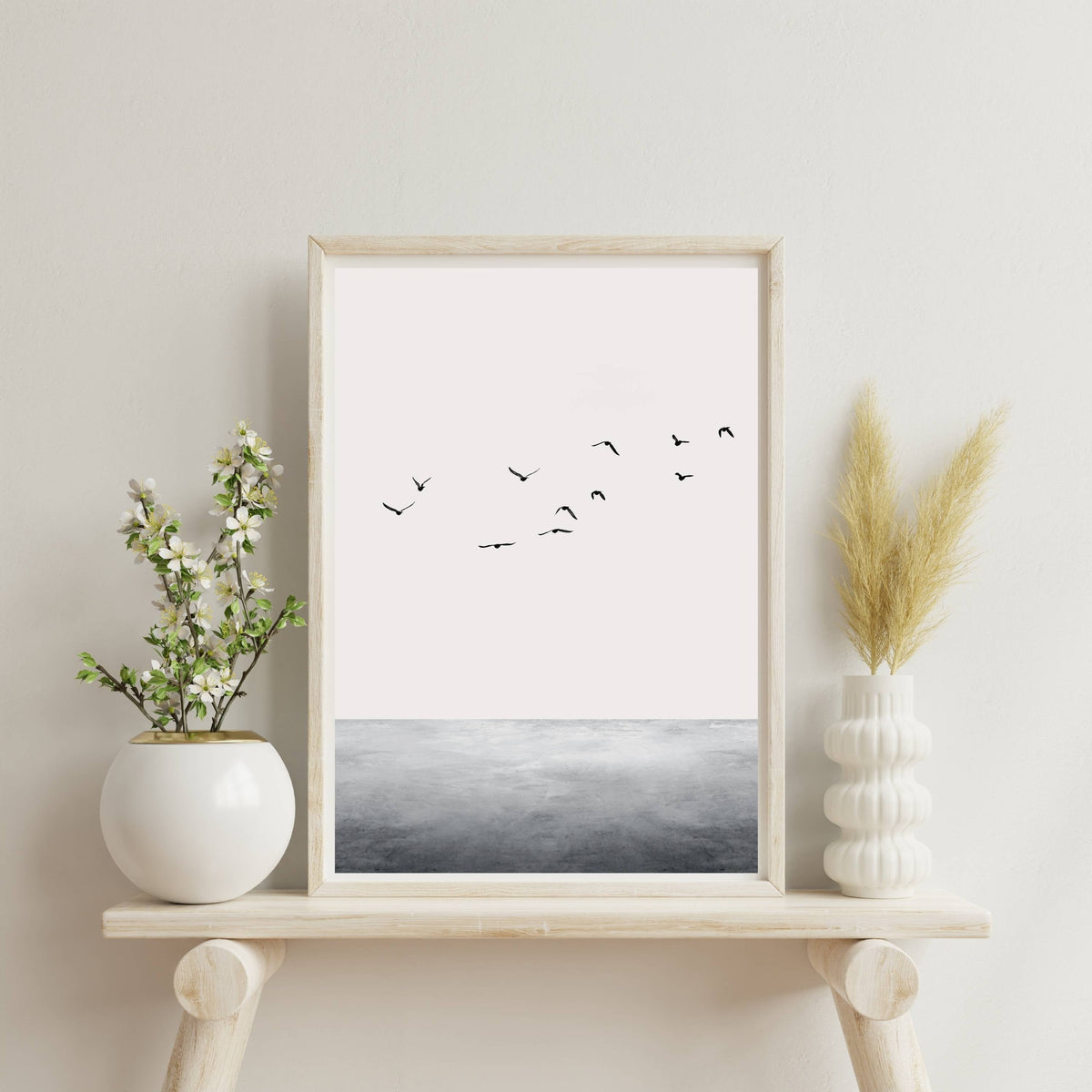 Kingsley Curve Bird Wall Art Print — gallery image 2