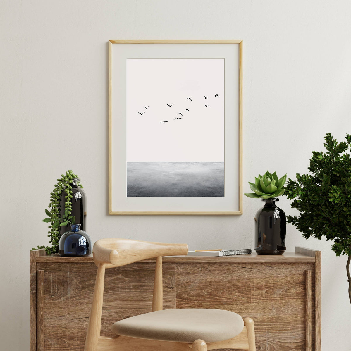 Kingsley Curve Bird Wall Art Print — gallery image 15