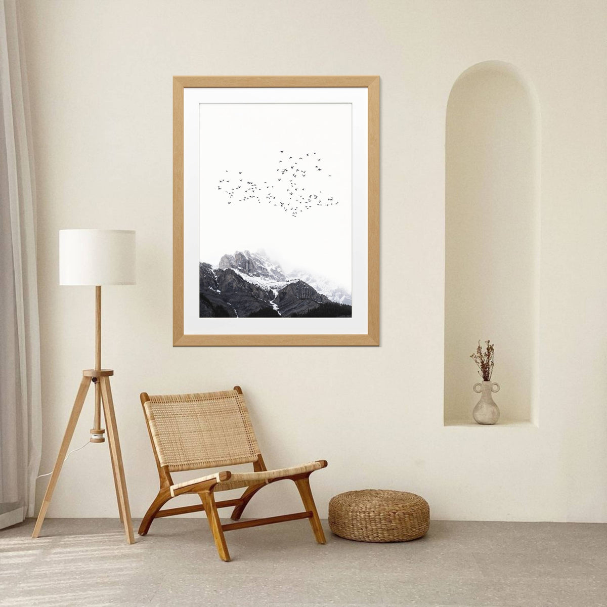 Riverton Curve Bird Wall Art Print — gallery image 7