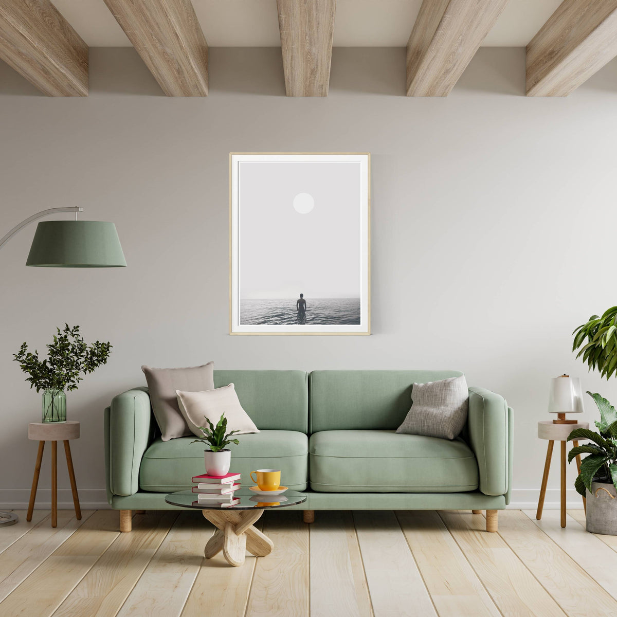 Fielding Curve Coastal Wall Art Print — gallery image 7