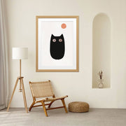 Brookfield Curve Cat Wall Art Print — gallery image 11