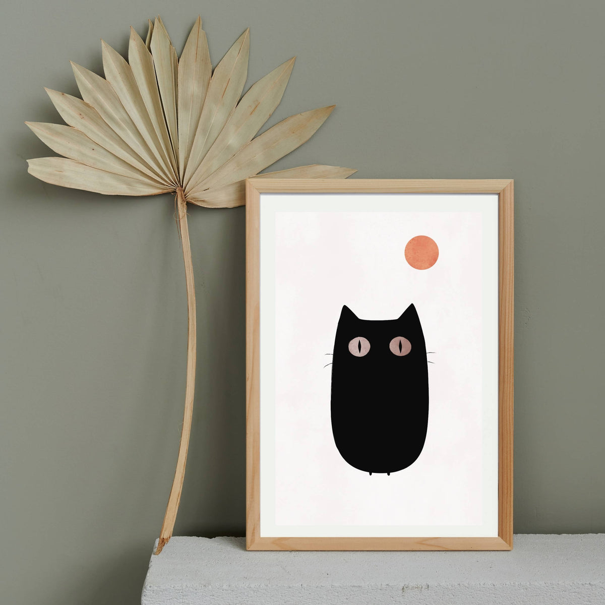 Brookfield Curve Cat Wall Art Print — gallery image 17