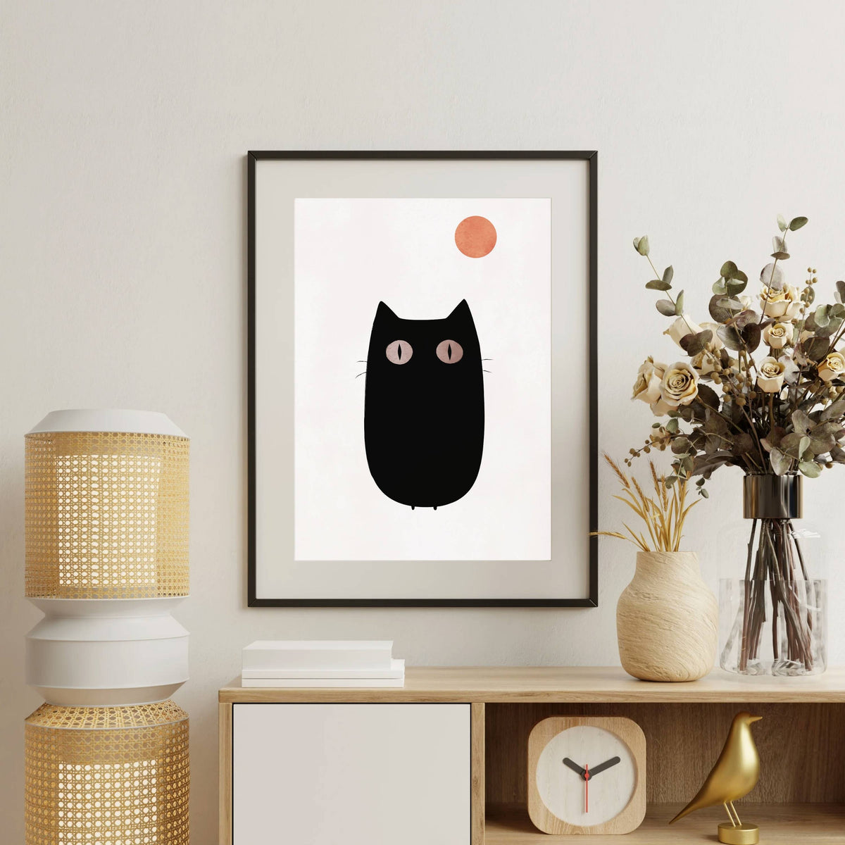 Brookfield Curve Cat Wall Art Print — gallery image 6