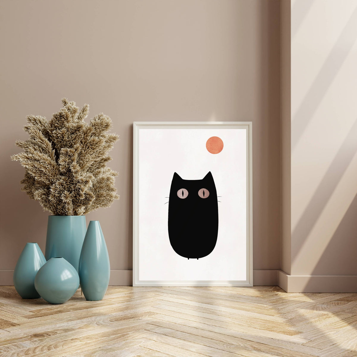 Brookfield Curve Cat Wall Art Print — gallery image 15