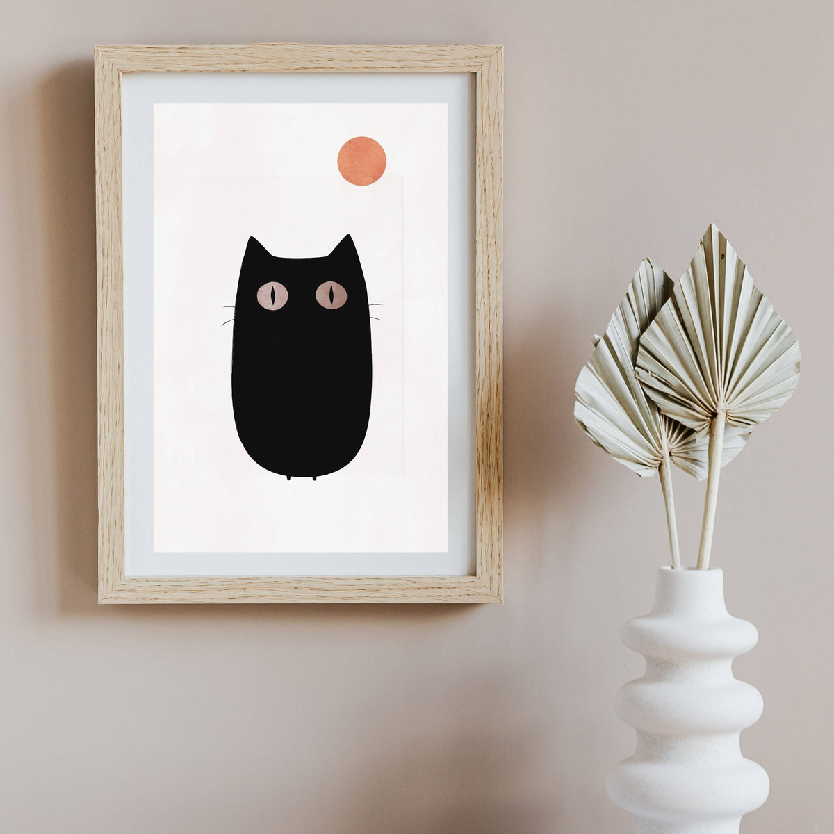 Brookfield Curve Cat Wall Art Print — gallery image 3