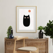 Brookfield Curve Cat Wall Art Print — gallery image 8