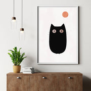 Brookfield Curve Cat Wall Art Print — gallery image 4