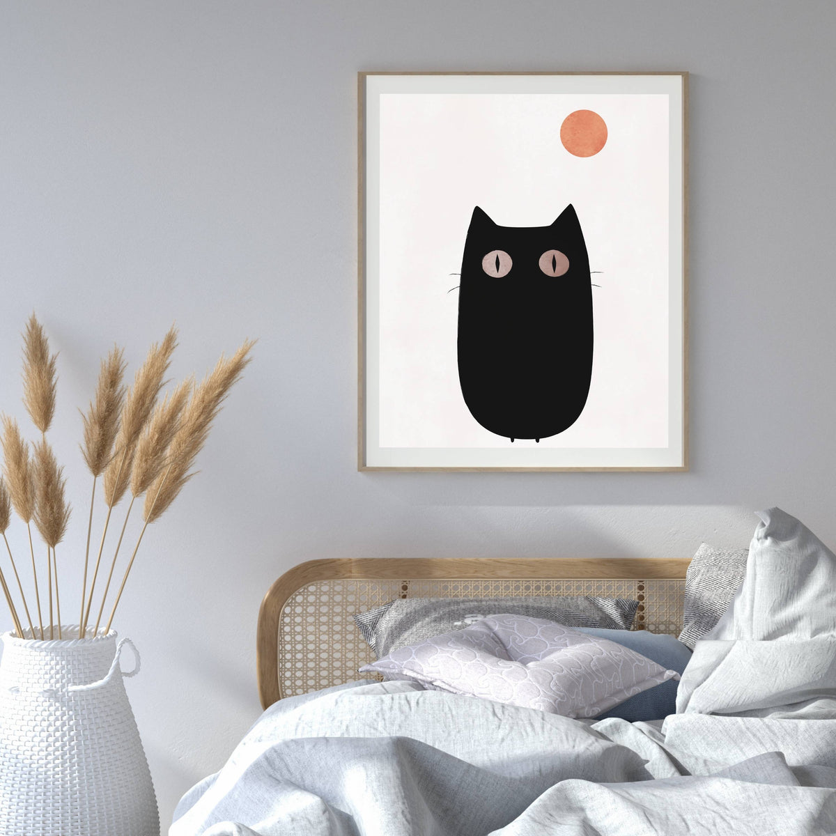 Brookfield Curve Cat Wall Art Print — gallery image 10