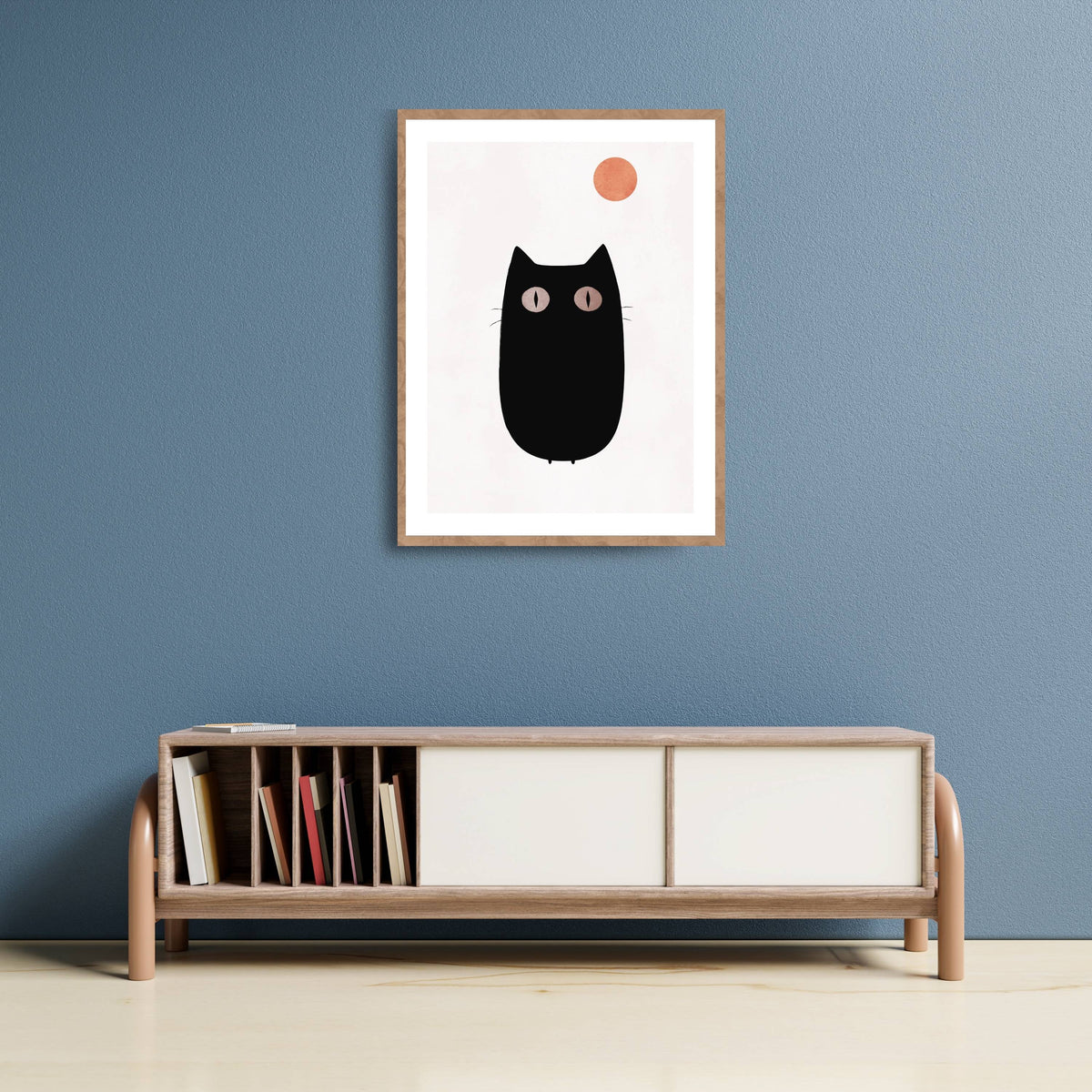 Brookfield Curve Cat Wall Art Print — gallery image 18